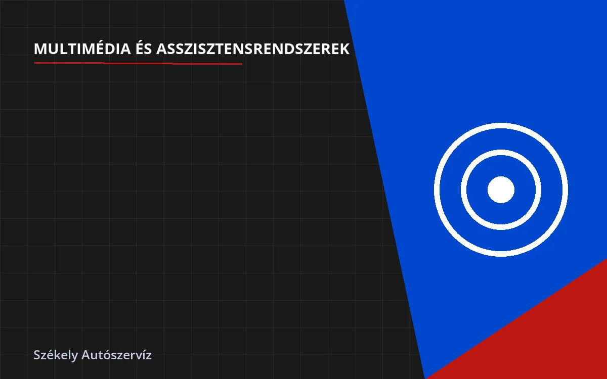 Közlekedésitábla-felismerő retrofit - multimédia és asszisztens beszerelés Budapesten
