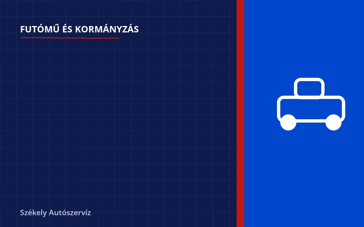 futómű- és kormányjavítás folyamata - Segédkeret (bölcső) csere